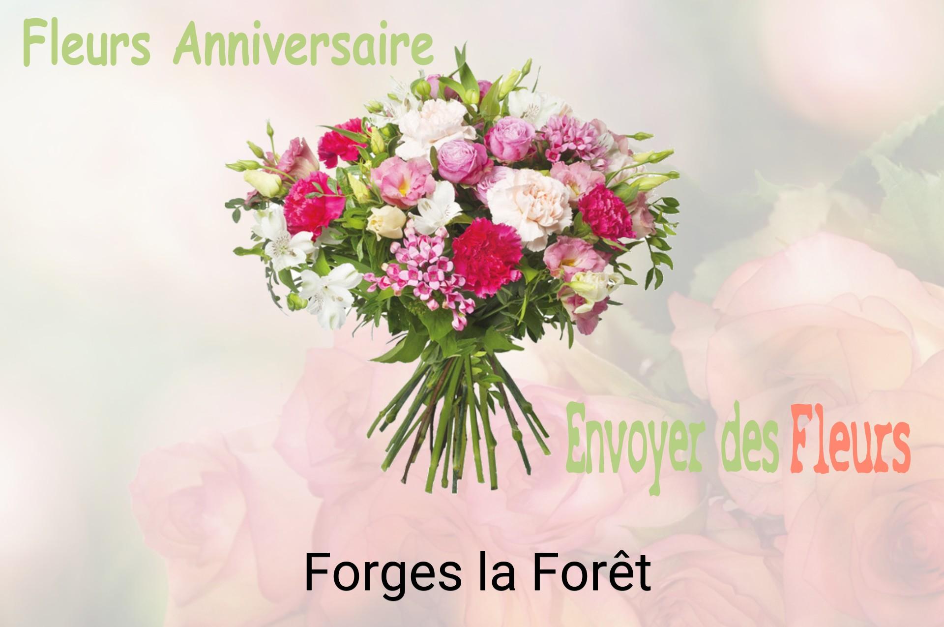 Bouquet de fleurs d’anniversaire livré à Forges-la-Forêt